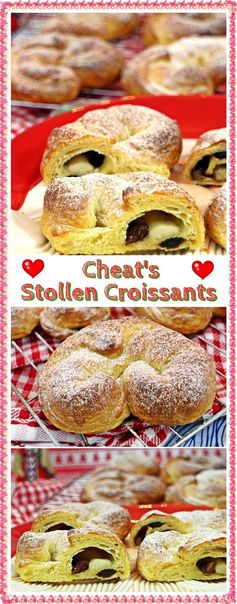 Cheat's Stollen Croissant 2 Ways