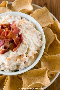 Cheddar Bacon Ranch Dip Recipe Card