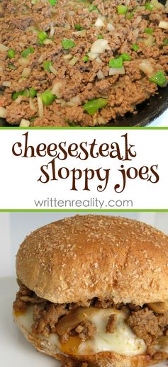 Cheesesteak Sloppy Joes