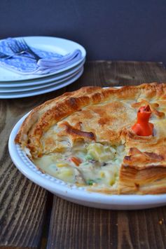 Cheesey Vegetable Puff Pie