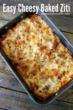 Cheesy Baked Ziti