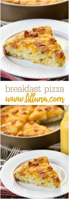 Cheesy Breakfast Pie