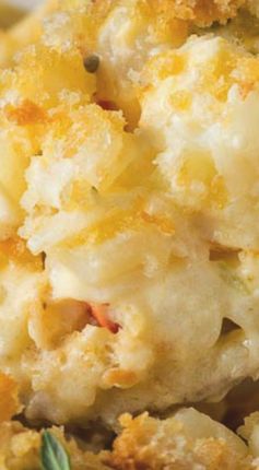 Cheesy Chicken Potato Casserole