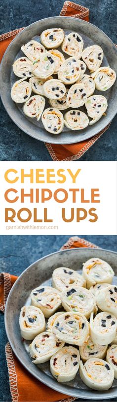 Cheesy Chipotle Roll Ups