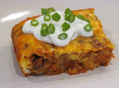 Cheesy Chorizo Breakfast Bake