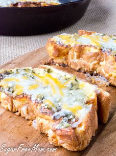 Cheesy Garlic Cloud Bread Texas Toast (Low Carb, Gluten Free