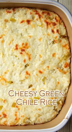 Cheesy Green Chile Rice