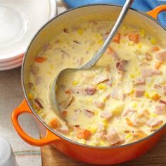 Cheesy Ham Chowder