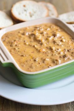 Cheesy Hamburger Dip