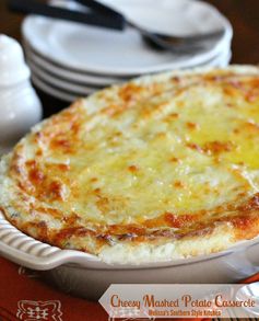 Cheesy Mashed Potato Casserole