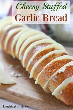 Cheesy Stuffed Garlic French Bread