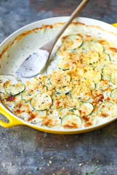 Cheesy Zucchini Gratin