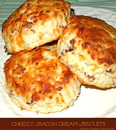 Cheezy Bacon Cream Biscuits