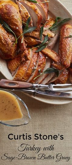 Chef Curtis Stone's Turkey with Sage-Brown Butter Gravy