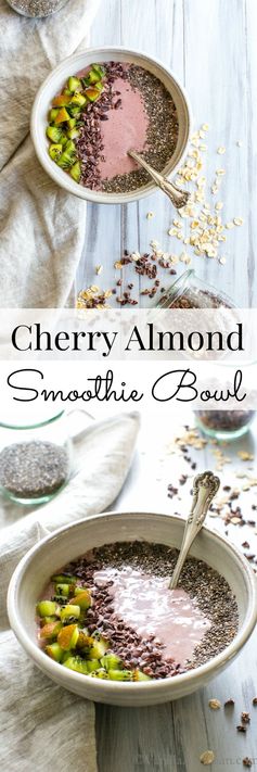 Cherry Almond Smoothie Bowl