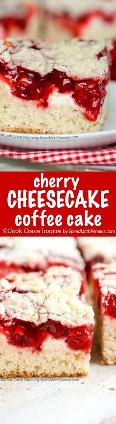 Cherry Cheesecake Coffee Cake