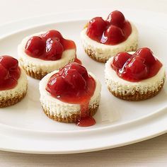 Cherry Cheesecakes