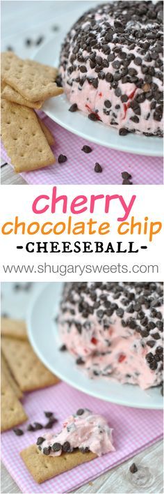 Cherry Chocolate Chip Cheeseball