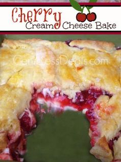 Cherry Cream Cheese Bake