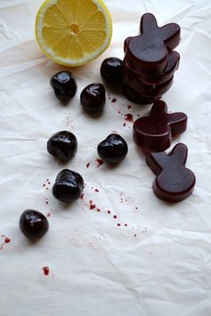 Cherry-Ginger Gummies