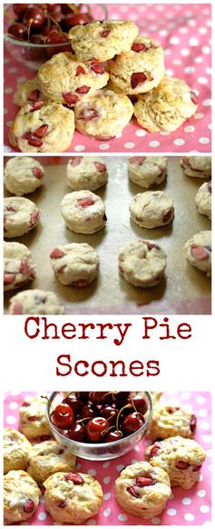 Cherry Pie Scones