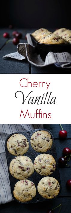 Cherry Vanilla Muffins