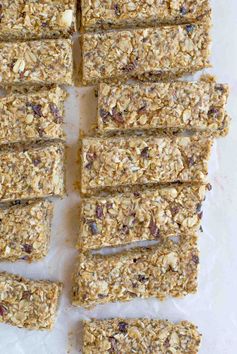 Chewy No-Bake Gluten Free Granola Bars