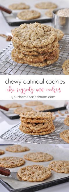 Chewy Oatmeal Cookies