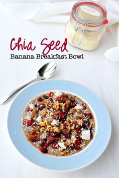 Chia Seed Banana Breakfast Bowl