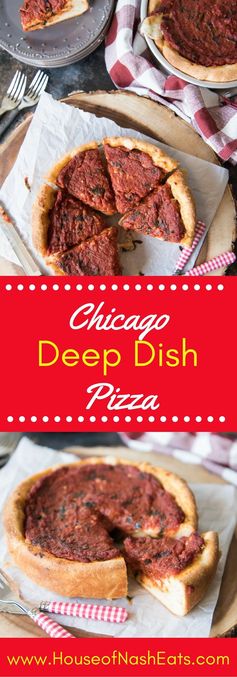 Chicago Deep Dish Pizza