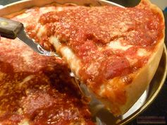 Chicago Style Deep Dish Sausage Pizza - Real Deep Dish