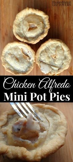 Chicken Alfredo Mini Pot Pie