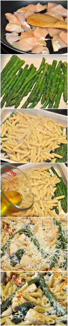 Chicken & Asparagus Penne