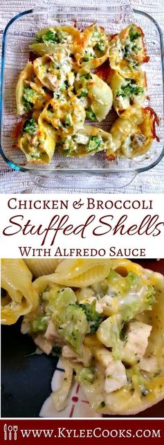 Chicken & Broccoli Stuffed Shells