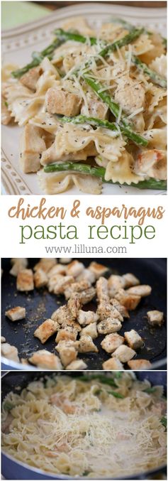 Chicken and Asparagus Pasta