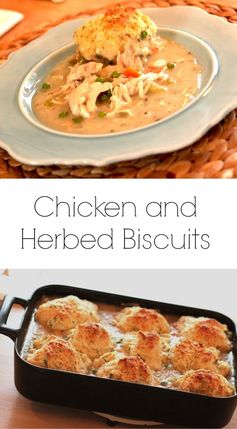 Chicken and Biscuit Casserole