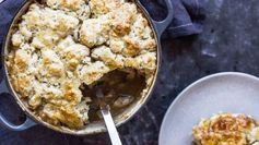 Chicken And Mushroom Cobbler