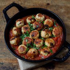 Chicken and Sun-Dried-Tomato Meatballs