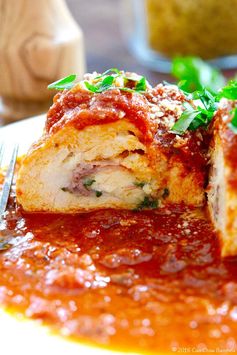 Chicken Braciole with Parmesan & Pancetta