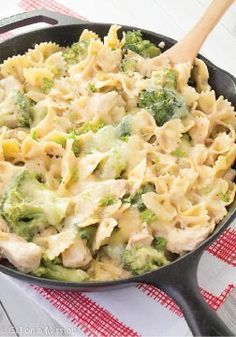 Chicken, Broccoli, & Pasta Skillet Casserole