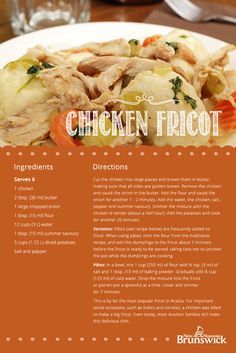 Chicken Fricot