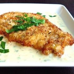 Chicken Milanese with Sage-and-Lemon-Butter Sauce