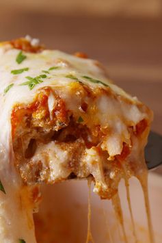 Chicken Parm Roll-Ups