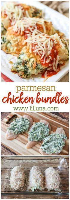 Chicken Parmesan Bundles