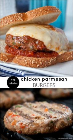 Chicken Parmesan Burgers