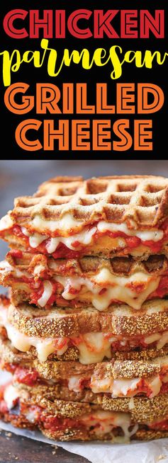 Chicken Parmesan Grilled Cheese