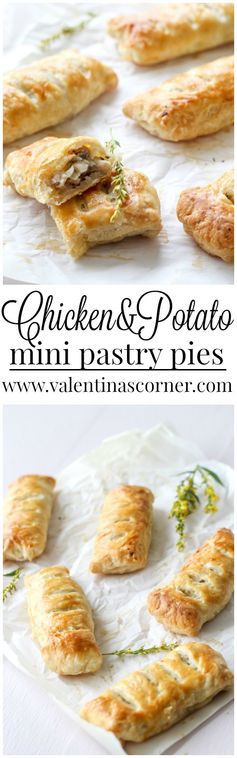 Chicken Potato Pastry Pies