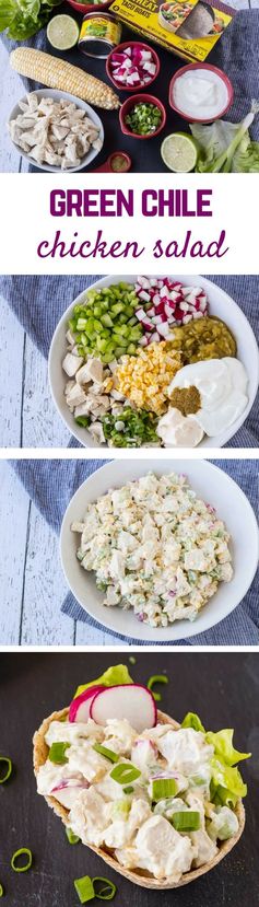 Chicken Salad Recipe with Green Chiles