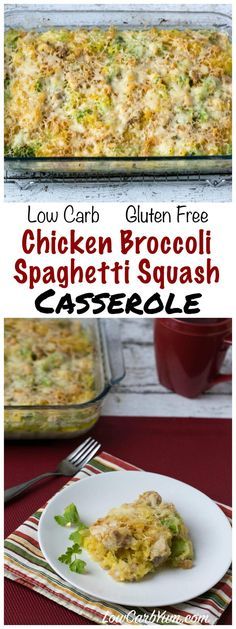 Chicken Spaghetti Squash Casserole