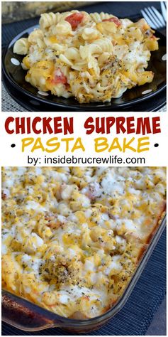 Chicken Supreme Pasta Bake